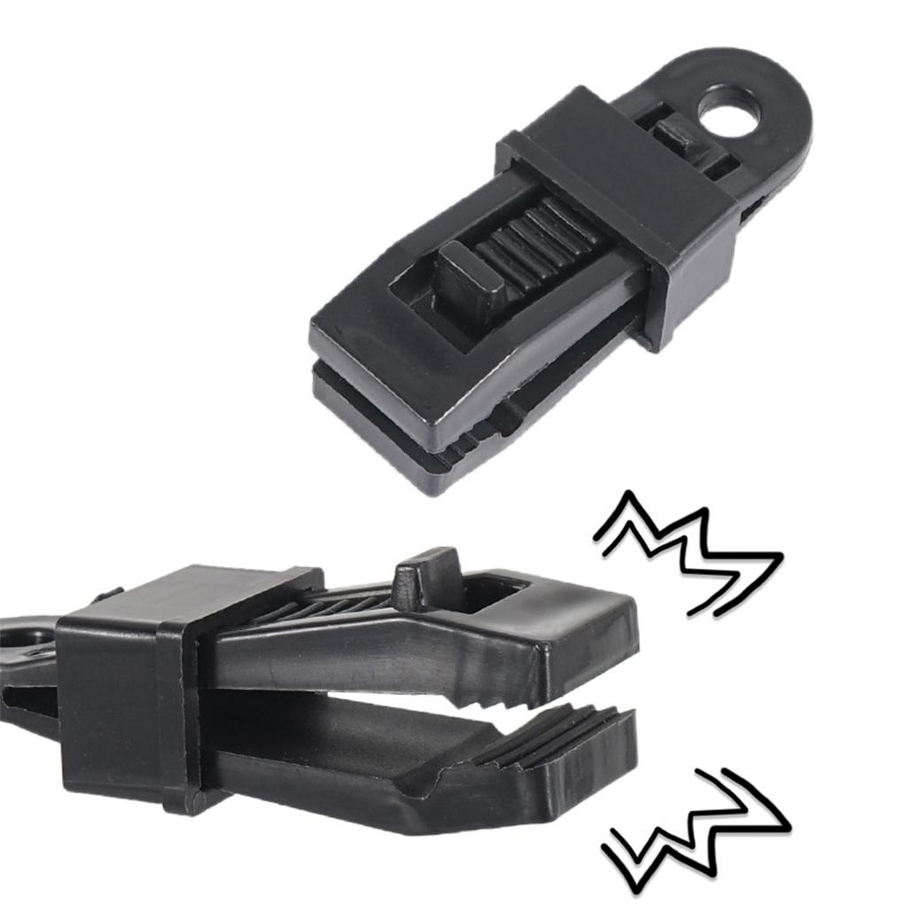 Tent Clip Detachable Replacement Heavy Duty Nonslip Camping Hiking Picnic Canopy Fixing Fastener Clamp Accessories
