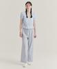 BENSIMON Gingham Banding Pants - Sky Blue