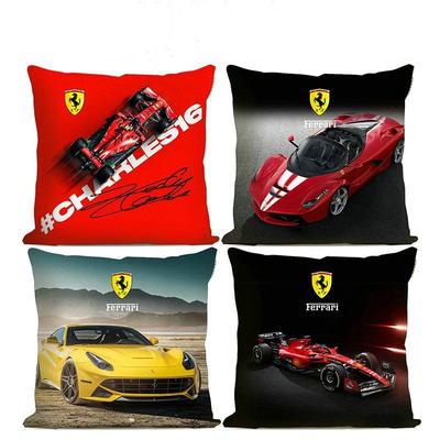 Fashion 3D Printed Pillow F1 Racing Fleet Car Fans Peripheral Pillows Sofa Cushion For Ferrari Roma 488 Portofino F8 Spider SF90