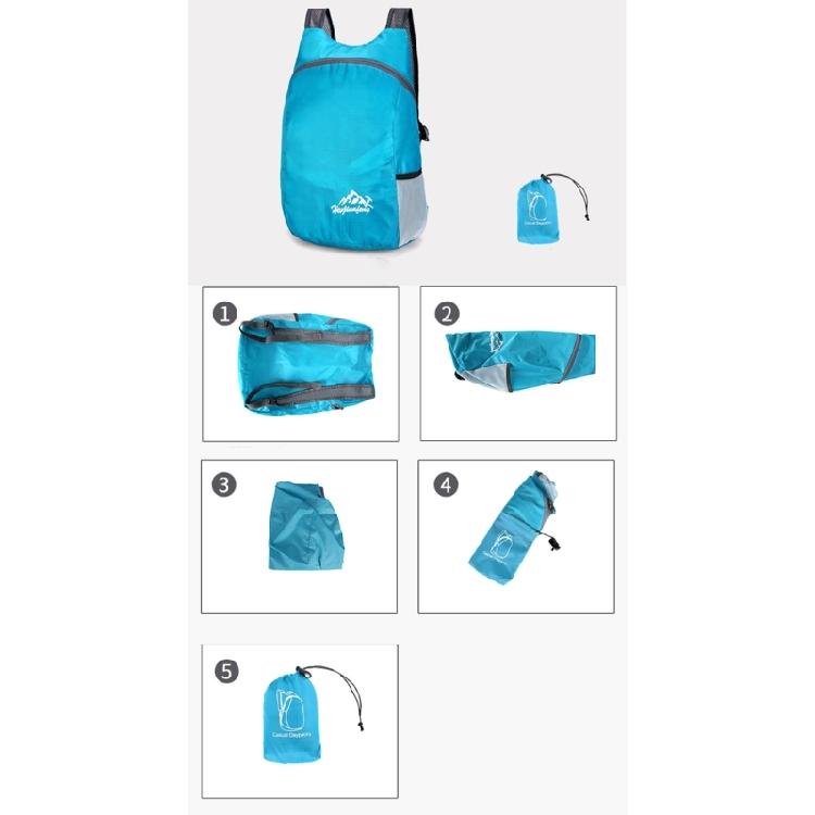 15L Ultralehký Skládací Cestovní Kempingový Turistický Outdoorový Sportovní Batoh