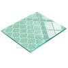 Decorative Glass Kitchen Cutting Board Moroccan Pattern 60X52 Cm