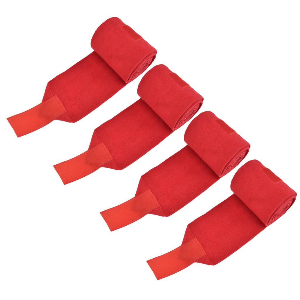 4Pcs Horse Leg Warp Self Adhesive Breathable Wear Resistant Animal Leg Bandage for Cows Horses