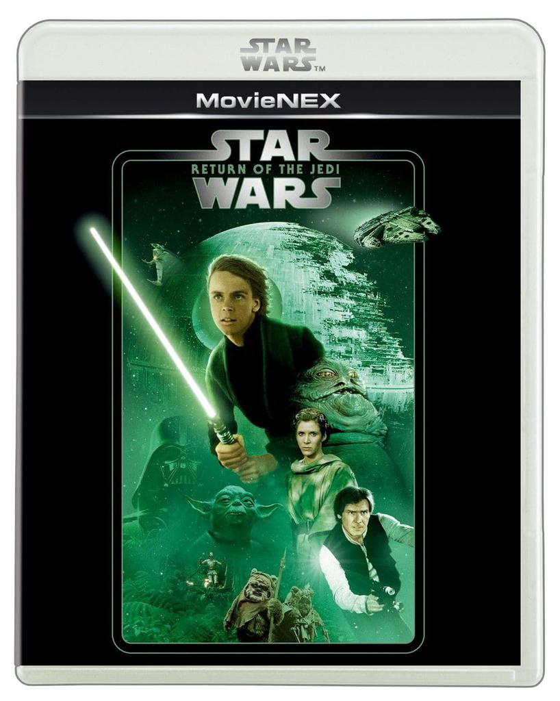 Star Wars Episode Return of the Jedi MovieNEX DVD Digital Copy MovieNEX Star Wars Celebration Japan 2025 Logo Sticker Star Wars VI [Blu-ray + + +