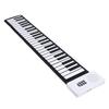 Portable Electronic Piano 49-Key Flexible   Keyboard with Speakers for Beginners