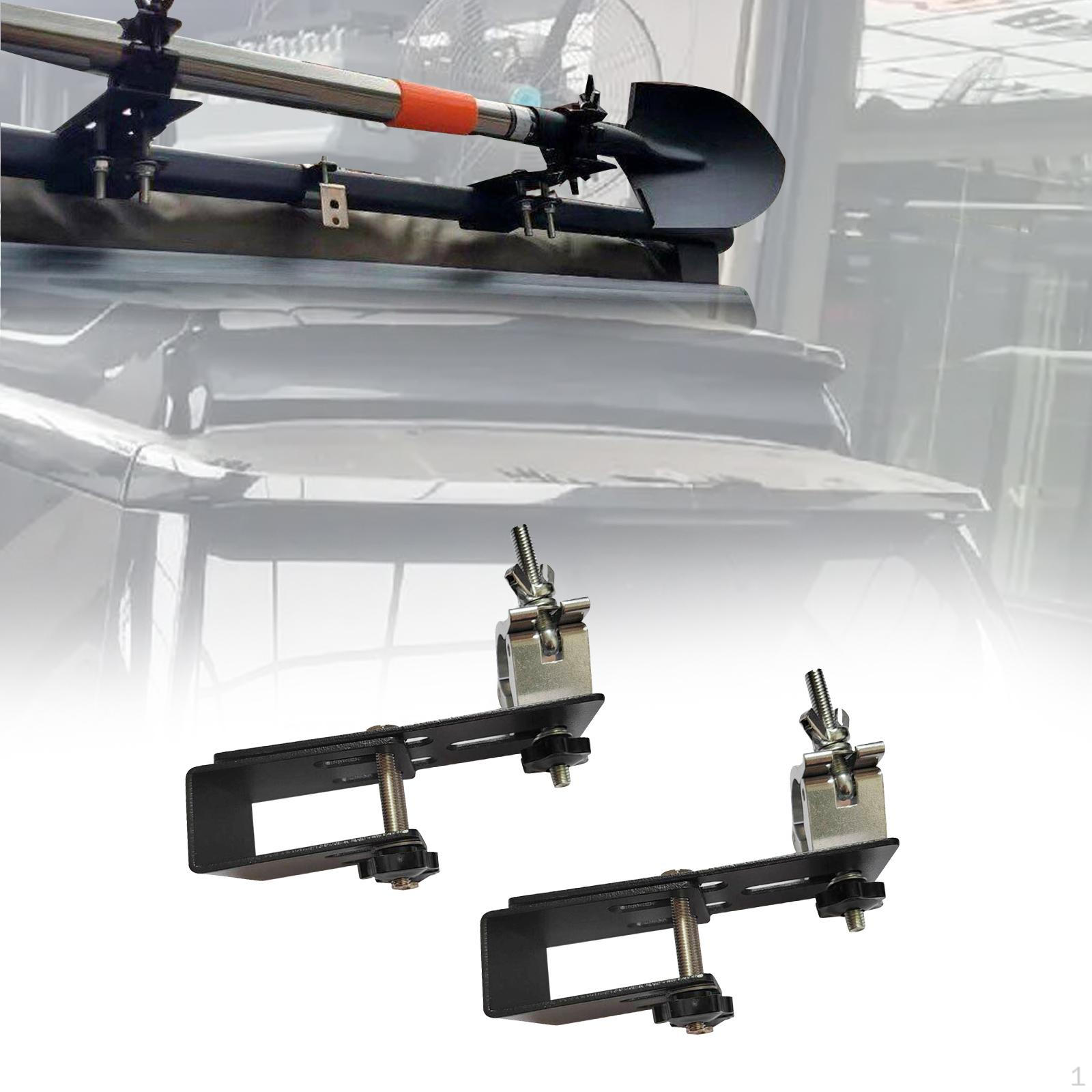 

2 шт. кронштейн для перекладины автомобильной палатки, держатель для инструментов инженера, многоцелевые крепежные кронштейны премиум-класса Clamping 30 to 35mm