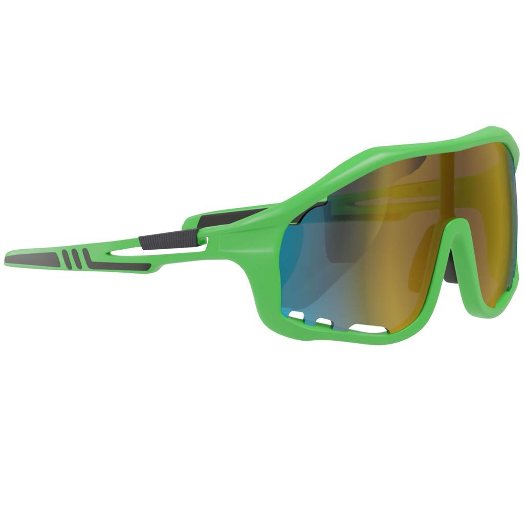 Sporty Sunglasses with UV Protection – Modern Shield Design
