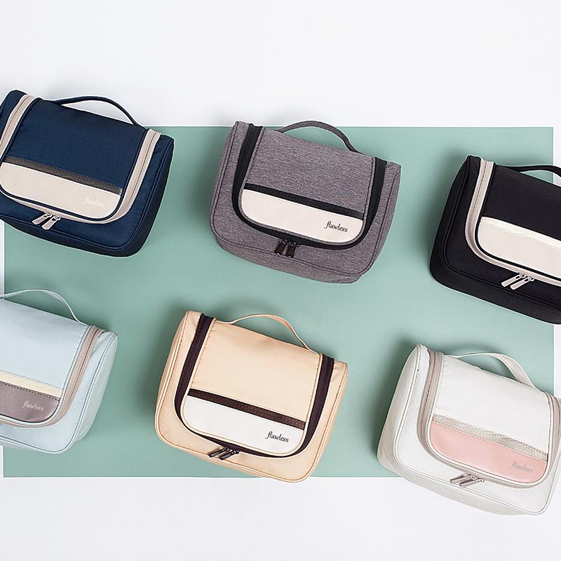 Travel Toiletry Bag With Wet And Dry Compartments For Men And Women
