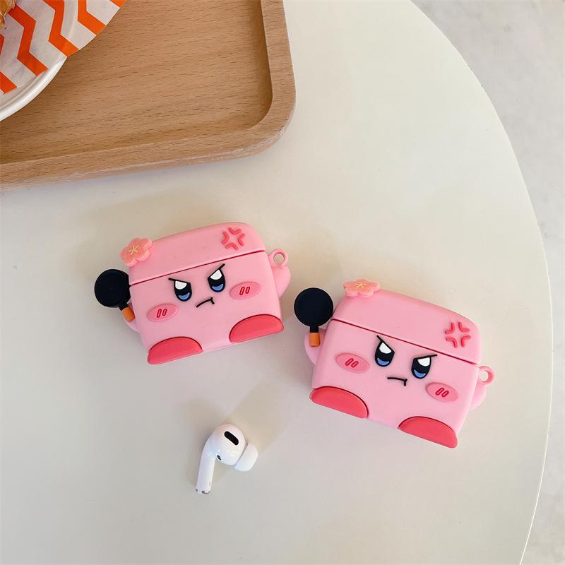 Süßes Sternen-Kirby für AirPods Pro 1. Generation Schutzhülle 1. Generation pro1 Generation Apple Bluetooth-Headset-Hülle