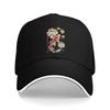Men's Women's Japanese Koi Fish Sakura Outdoor Hat Adjustable Cap Casual Baseball Cap Sports Sunshade
