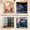 1pc Camera Lens Mug Photographer Gifts Lens Coffee Cup Stainless Steel Black Camera Cup with Leakproof Kitchen Tools