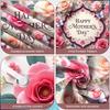 Happy Mother's Day Display Nature-inspired Happy Mom's Day Backdrop Mother's Day Celebration Background Woodland Theme