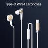 3.5mm Wired Headset with Mic Stereo Earphones Sport Earphones Type C Earphones  Sports