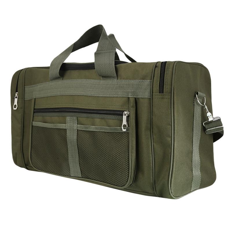 22-inch Men Multi-function Folding Travel Luggage Bag One-shoulder Portable Large-capacity Outdoor Bag