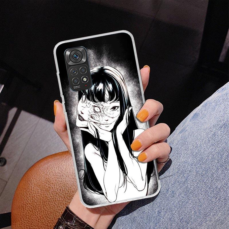 

Japanese Horror Comic Anime Phone Case For Xiaomi Redmi Note 15 14 13 12S 12 11 Pro Plus 14S 11S 11E 10 10S 11T 5G Personalized Redmi Note 13 Pro 4G