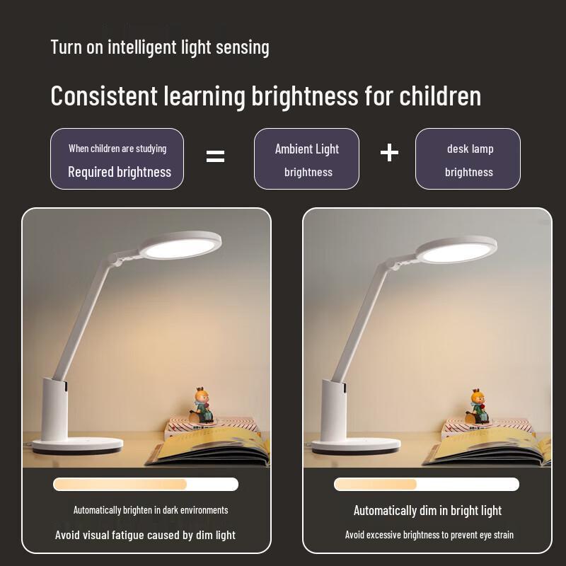 Haoshili TG035 Augenschutz LED Schreibtischlampe Klasse AA