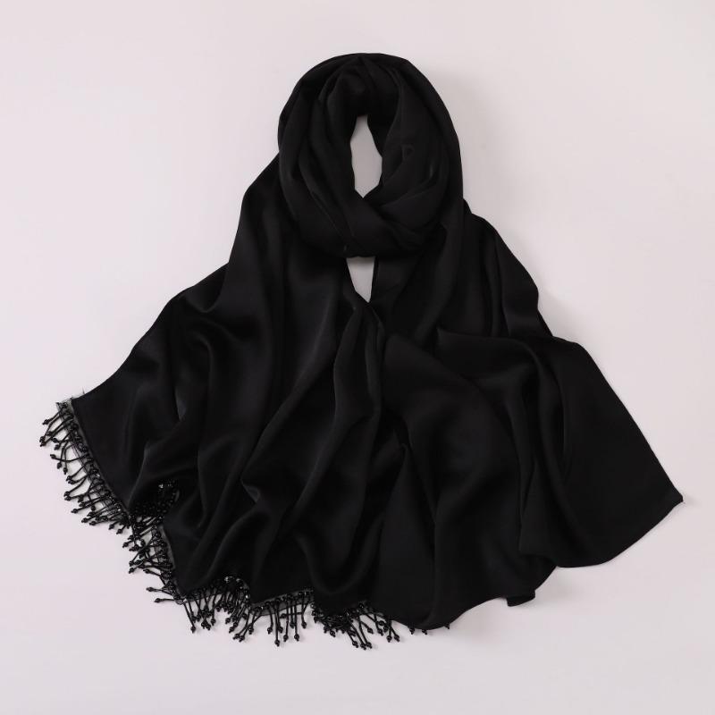 Handmade Ethnic Crystal Beaded Long Scarf For African Women