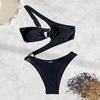 2025 New Solid Color Sexy One-Piece Bikini Swimsuit for Women