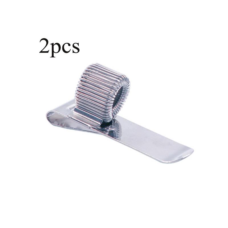 Cep Klipsli Tek Delikli Metal Yaylı Kalemlik Yaylı Döngü Doktor Hemşire Üniforması Kalemlik Defter Metal Kalem Klipsi