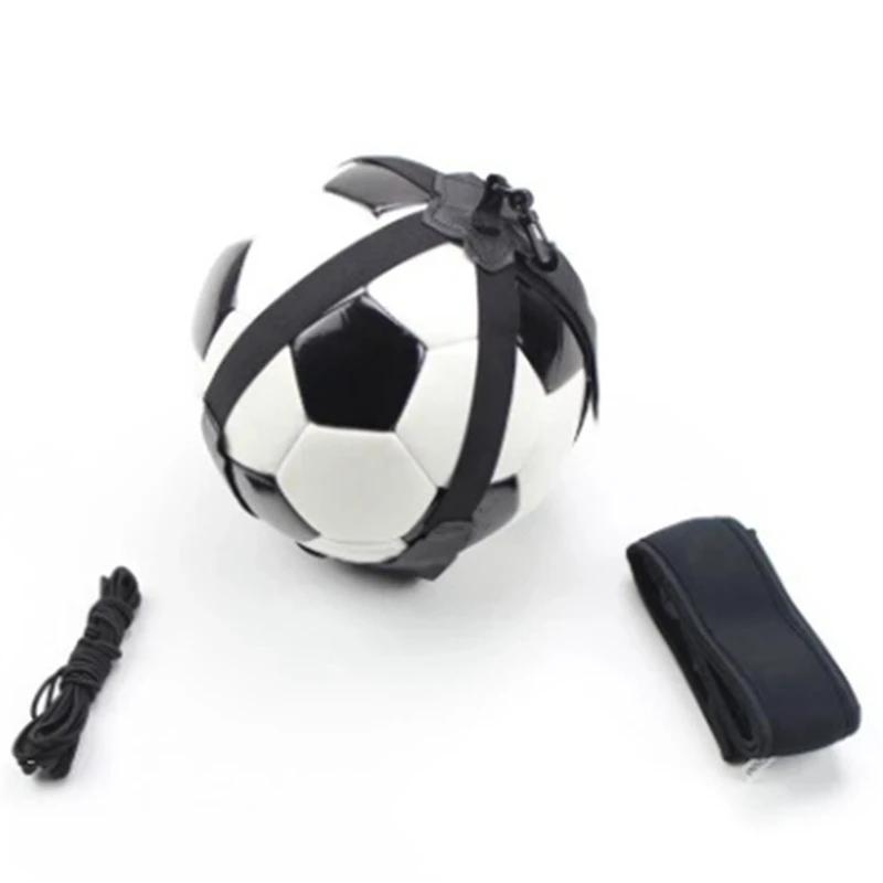 Kids Football Kick Trainer - Adjustable Belt Solo Practice Equipment, Elastic Rope Ball Control Gear for Youth Soccer Training