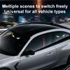 Wireless Led Modification Accessory Solar Demon Eyes Car LED Light, USB Animated Eye Warning Lights for Windshield Atmosphere Lamp And Rear Window, 6