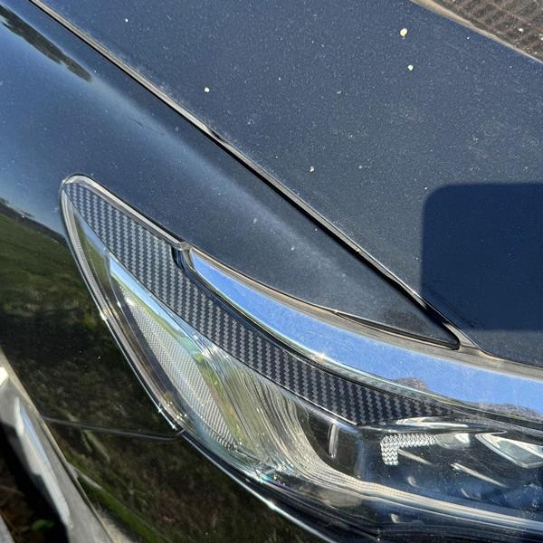 Accord 10. Generation Scheinwerfer Carbonfaser Augenbrauenleisten, Passend für die Baujahre 18-22