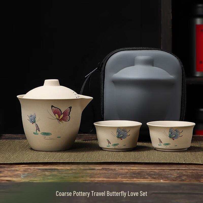 Shangqi Portable Ceramic Travel Tea Set