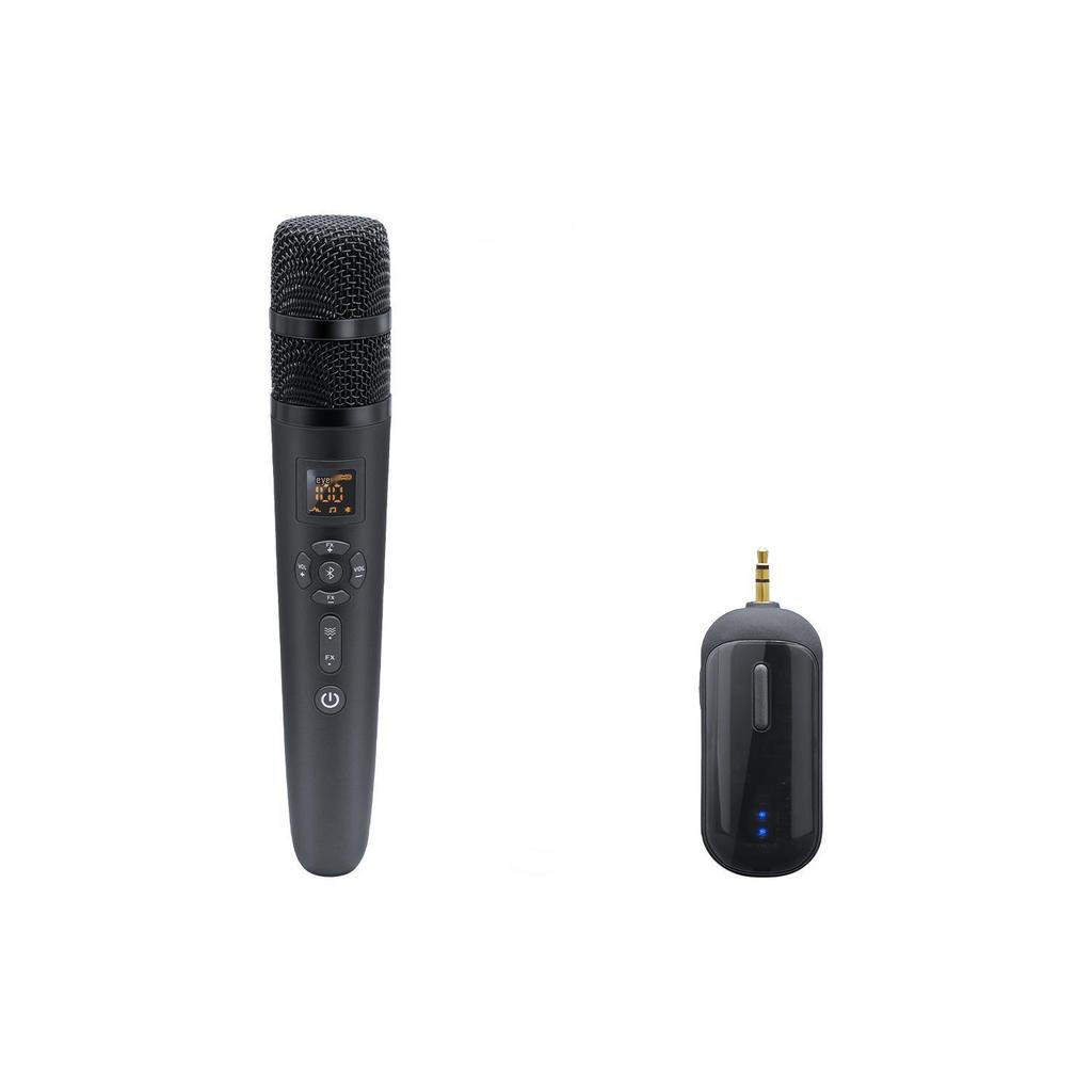 Wireless Bluetooth Dual KTV Microphone with Noise Reduction and Reverb for Home Singing