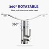 3000W 360° Rotatable Electric Instant Water Heater Tap Electric Hot/Cold Water Faucet Tankless Bathroom Kitchen Heating  Faucet