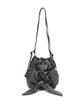 Athe Vanessabruno [Ruban] Dark Gray Ribbon Backpack And Shoulder Bag Mini Aaba5F941G3