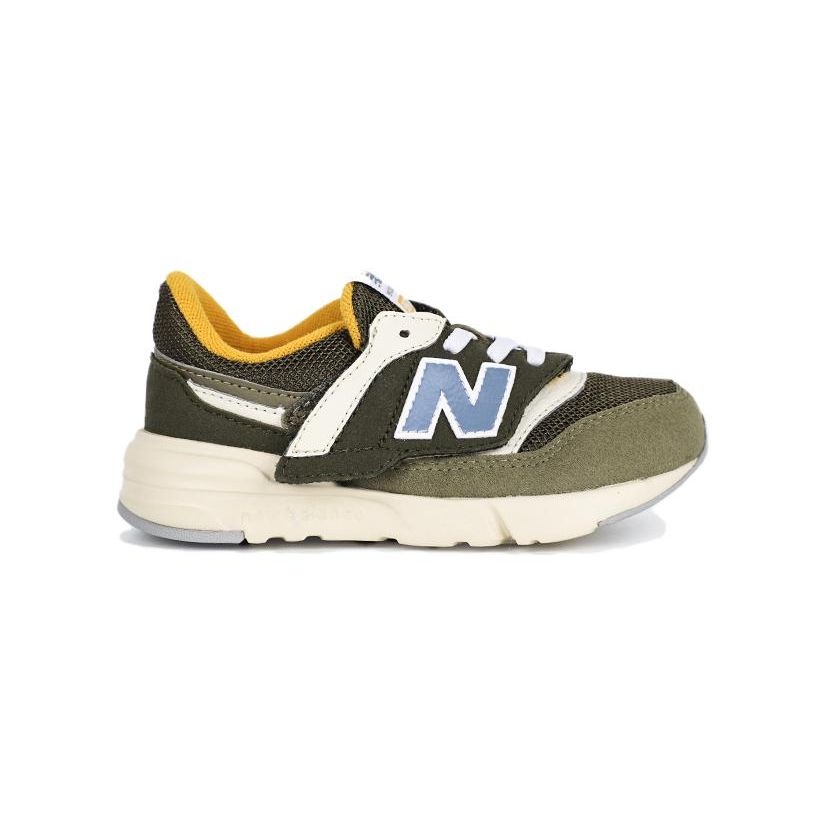 New Balance NB 997 Cushioning Durable Low-Top Walking Shoes Baby Shoes Green Beige Blue NW997RBB