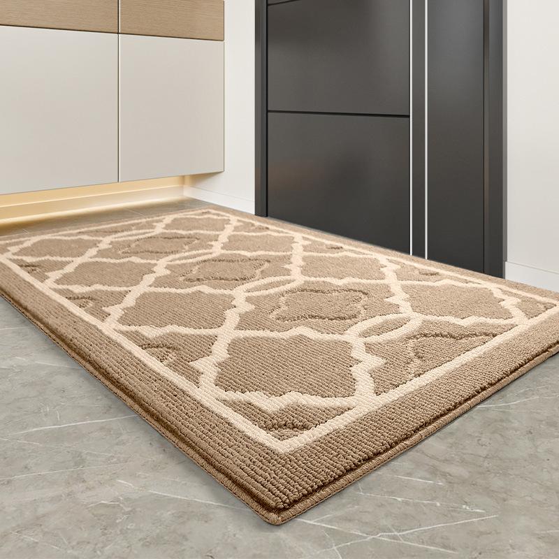 Nordic Home Staubentfernung Eingangsfußmatten Eingangstür Tür Anti-Reibung Anti-Rutsch Fußmatten 50*80cm