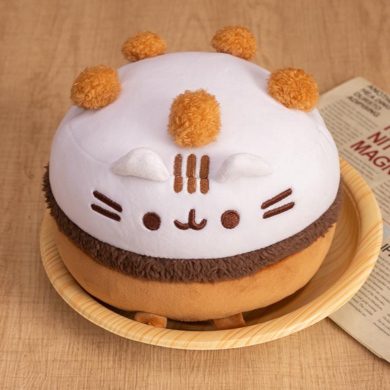 

Милый торт-мороженое кот плюшевые игрушки мягкие набивные реалистичные еда пудинг торт подушка-подушка детские игрушки домашний декор 18cm