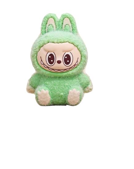 

Фигурка Лабубу Labubu игрушка детская зеленая 4,5 см 4.5 сірий колір