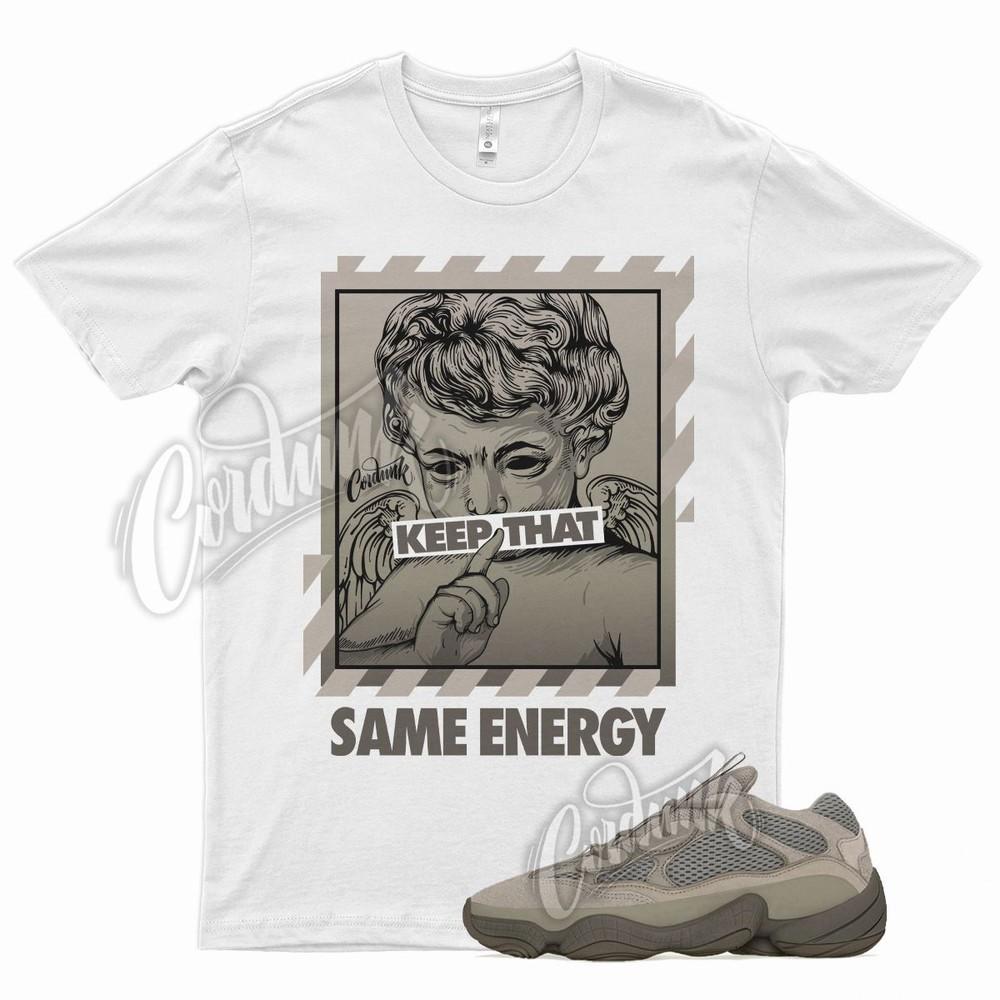 White ENERGY T Shirt for Y 500 Ash Grey 350 380 700 Unisex T-Shirt XXXXL