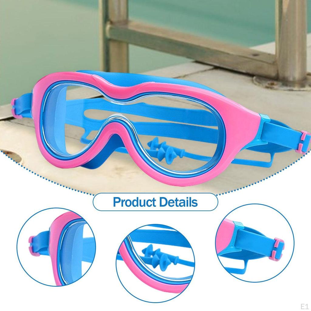 Children's Swim Goggles for Boys And Girls with Anti Fog Feature