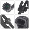 Black Fuel Tank Drain Hose Assembly, Formed Service Part for Replacement Maintenance in Vehicle Fuel Systems and General Repair Work LX6Z9D289SE