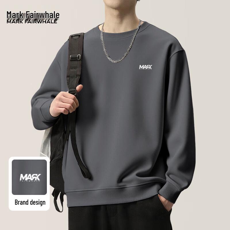 

Mark Fairwhale Men s Heavyweight Crew Neck Sweatshirt XL