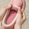 2025 Quicksand Cotton Slippers Autumn and Winter Plush Slippers Warm Soft Bottom Home Indoor Cotton Slippers