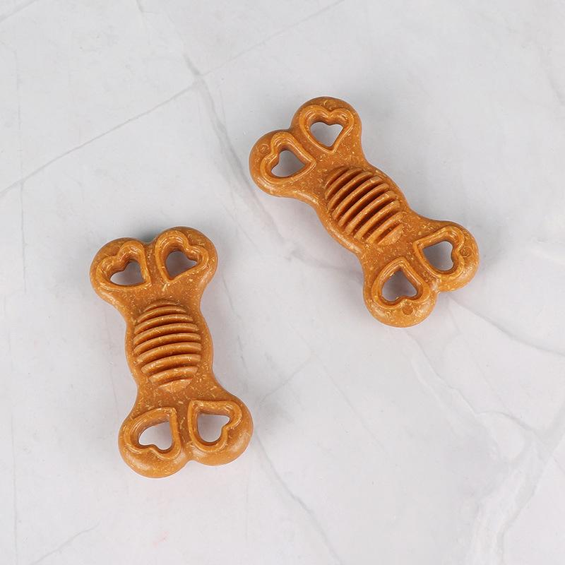 Indestructible Dog Bone Toy, Durable Textured Chew Toy Perfect for Aggressive Chewers, Suitable for Puppies