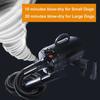 2000W/2.7HP Dog Blow Dryer Adjustable Speed Temperature Control with 4 Nozzles and Extendable Hose for Pet Hair Grooming