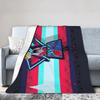 Vox Hazbined Knitted Blanket Fleece  Ultra-Soft Throw Blanket for Outdoor Travel Bed Rug