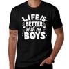 Life Is Better With My Boys TShirt Sun Block Outdoor TShirt
