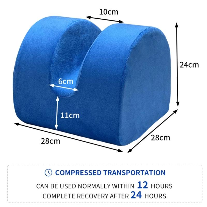 Multiuse Cotton Foot Stool Ideal For Working Learning And Relaxation Comfortable And Lightweight 28X28X24CM