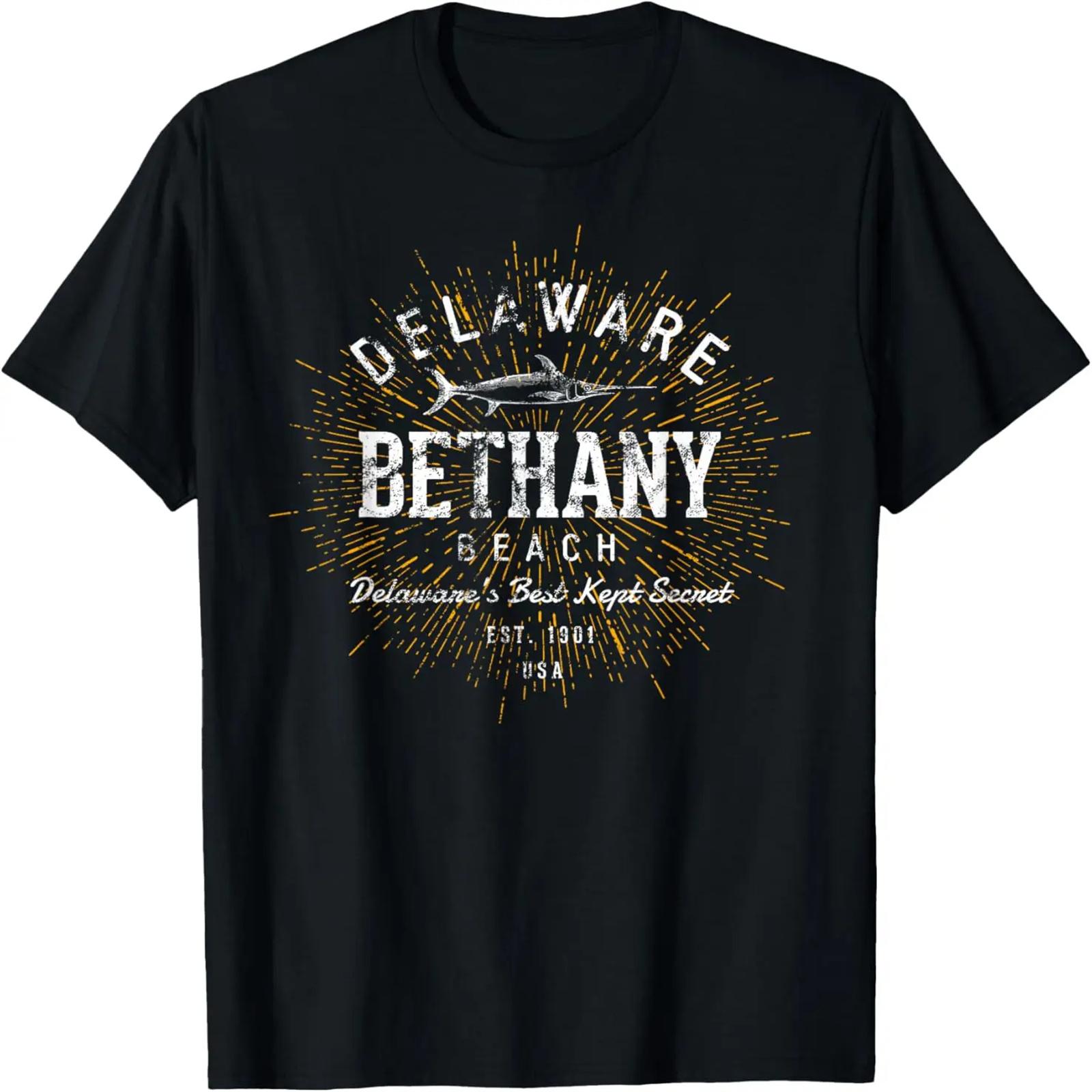 Retro Vintage Bethany Beach T-Shirt S