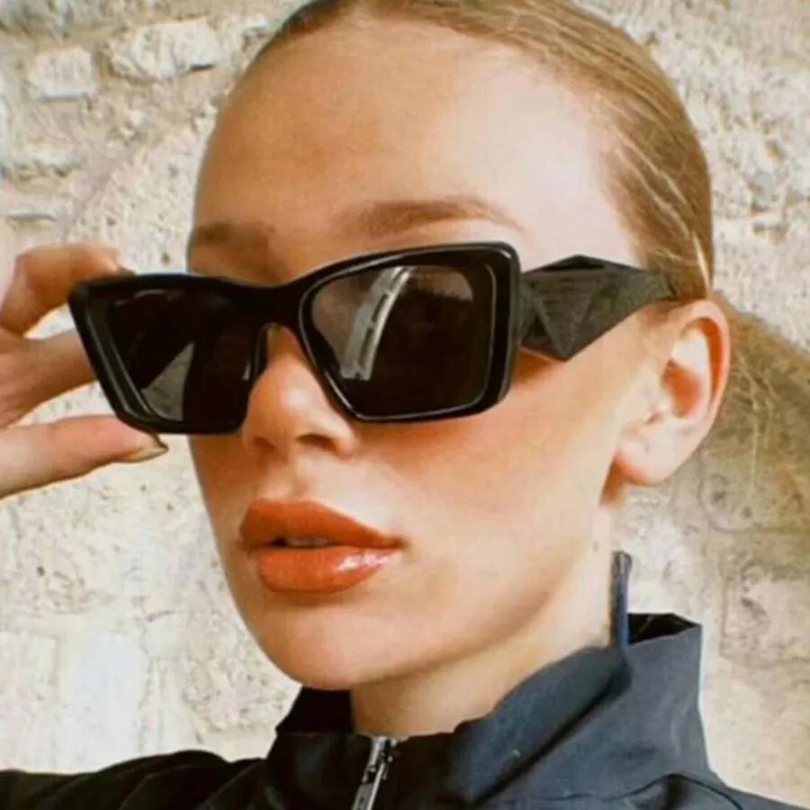 Retro Sunglasses Women Men Cat Eye Mirror Clear Luxury Eyewear Sexy Designer Brand Black Sun Glasses For Female Male