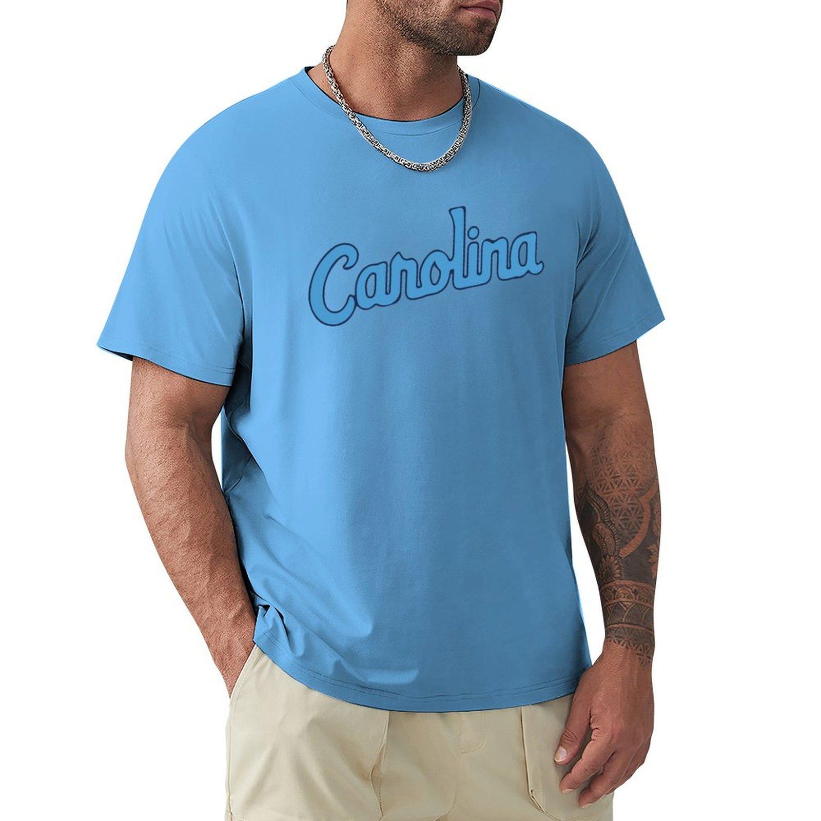 Carolina T-Shirt vintage t shirts cute tops t shirts for men S