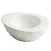 ZISIZ Stone Pattern Egg-Shaped Insulated Bowl