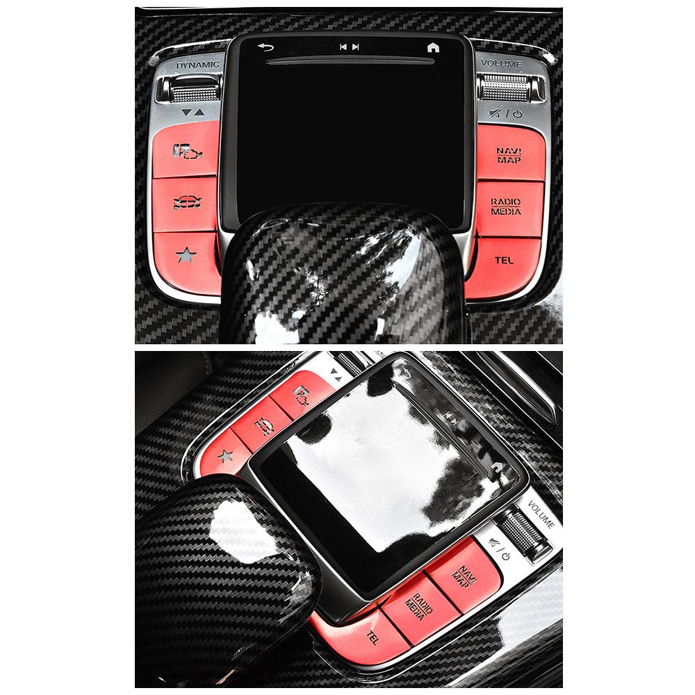 For Mercedes Benz A B CLA GLA GLB Class W177 C118 W247 2020 2024 2024 Car Interior Multimedia Mouse Switch Button Cover Trim