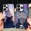 Anime Inumaki Toge JUJUSU Soft Phone Case For Xiaomi Redmi Note 14 15 Pro Plus 13 12 11S 11T 5G 10 9S 9 Plating Anti-Fall Fundas