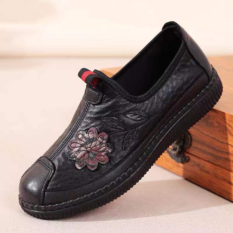 

Весна новые старые пекинские тканевые туфли женские одинарные туфли среднего и пожилого возраста легкие нескользящие повседневные туфли для ходьбы туфли для мамы туфли для пожилых 41